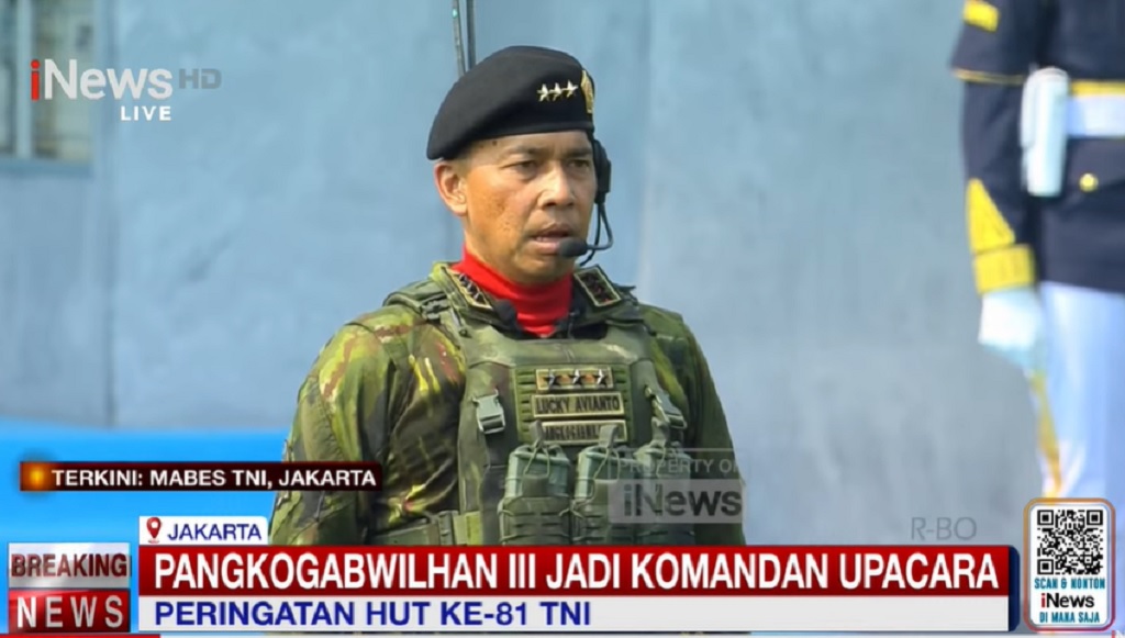 Letjen Lucky Avianto Komandan Upacara HUT ke-81 TNI, Jenderal Kopassus Pemburu KKB