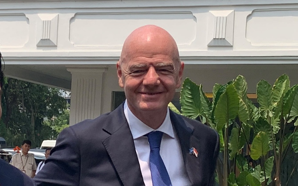 Presiden FIFA Gianni Infantino Temui Prabowo di Istana jelang Final FIFA ASEAN Cup
