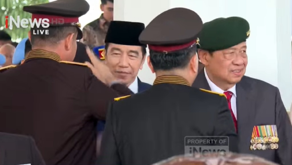 SBY hingga Jokowi Hadiri Upacara HUT ke-81 TNI