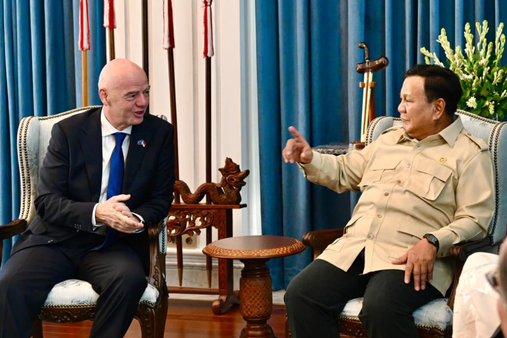 Prabowo Bertemu Presiden FIFA Gianni Infantino, Apa yang Dibahas?