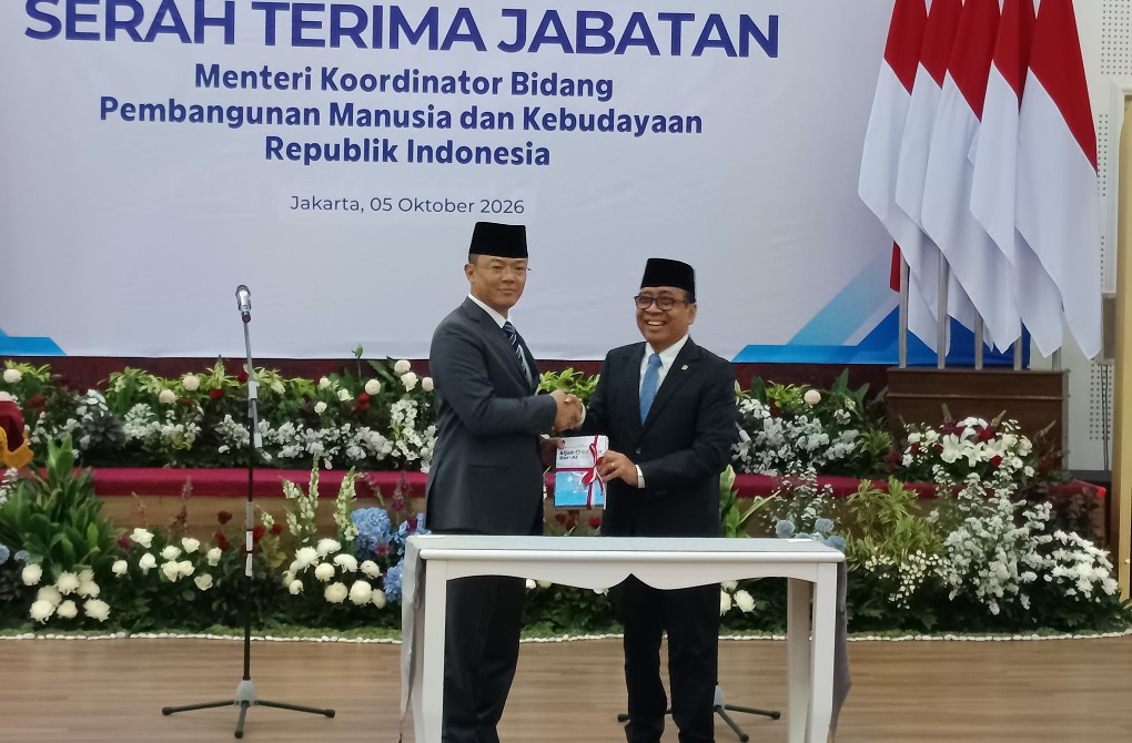 Sertijab Menko PMK, Pratikno Titip Pesan ke Sugiono: Enjoy