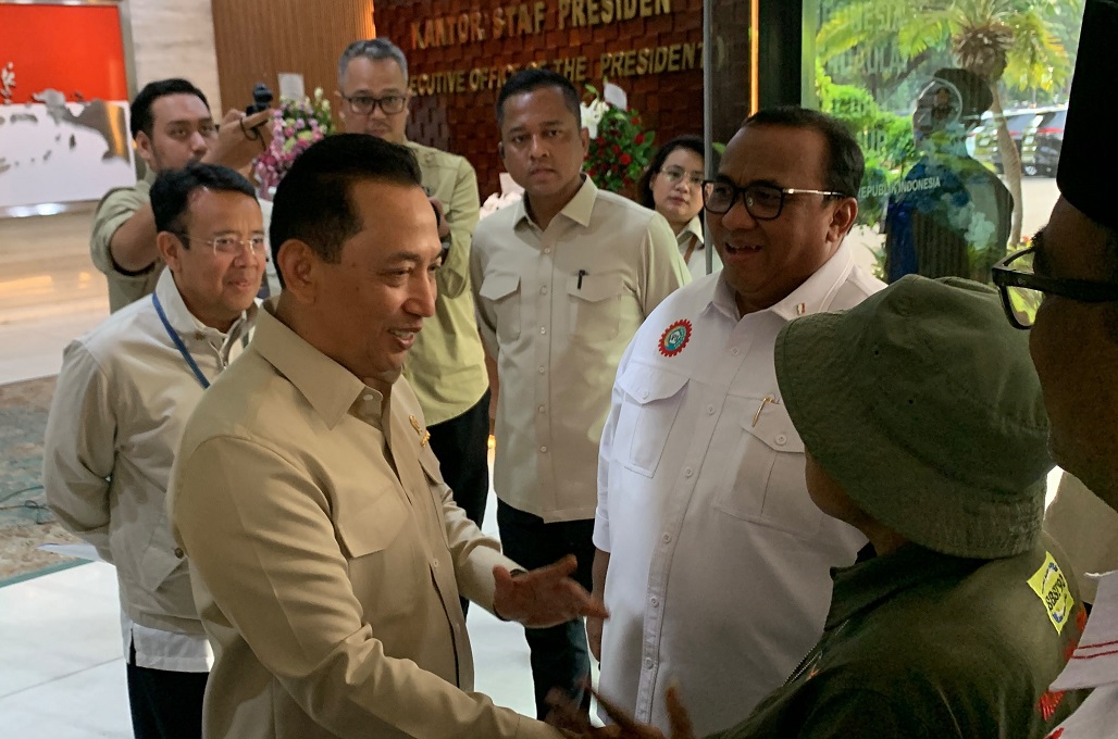 Buruh ke Istana usai Demo di DPR, Bertemu KSP Listyo Sigit