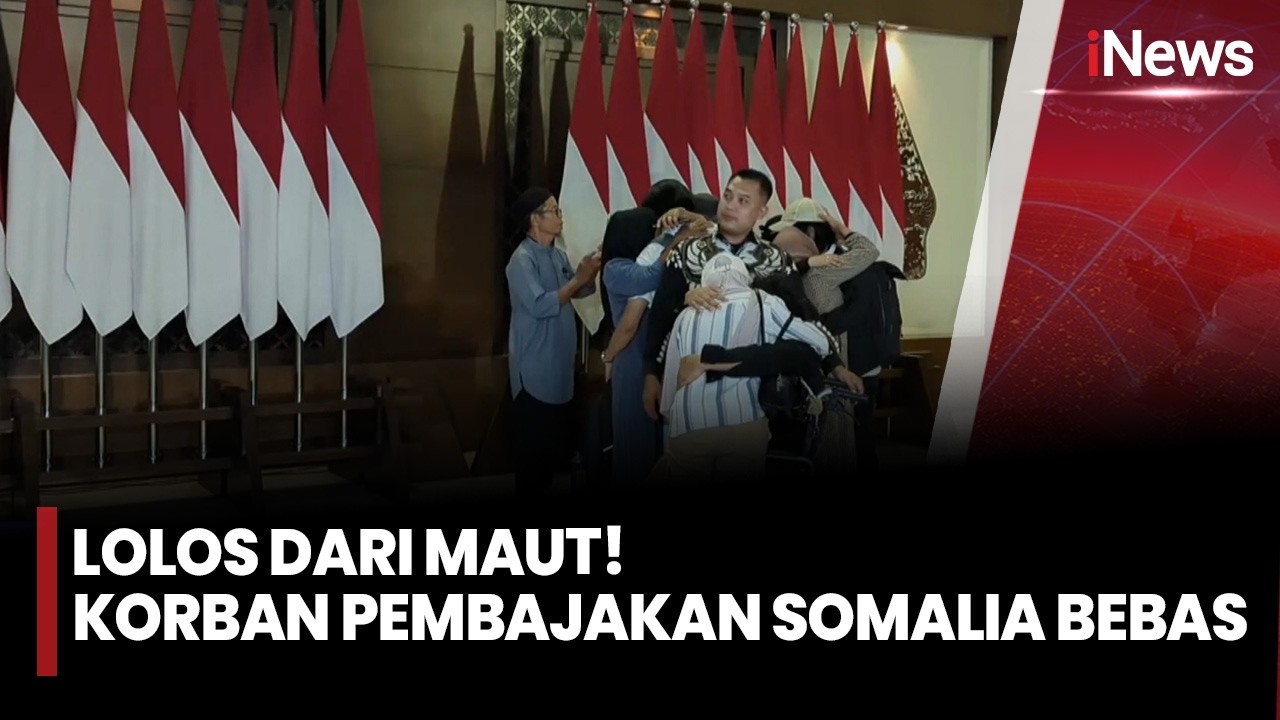 Tangis Haru Sambut Kepulangan 4 ABK WNI Korban Penyanderaan Perompak di Somalia