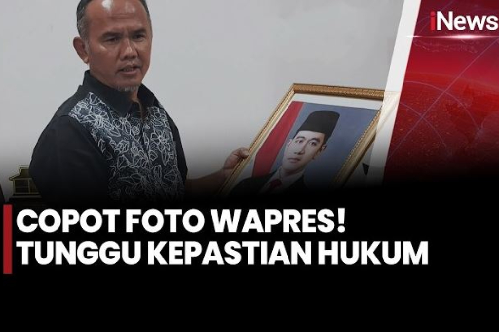 Bikin Heboh! Wakil Ketua DPRD Sukabumi Copot Foto Wapres Gibran di Ruang Kerja