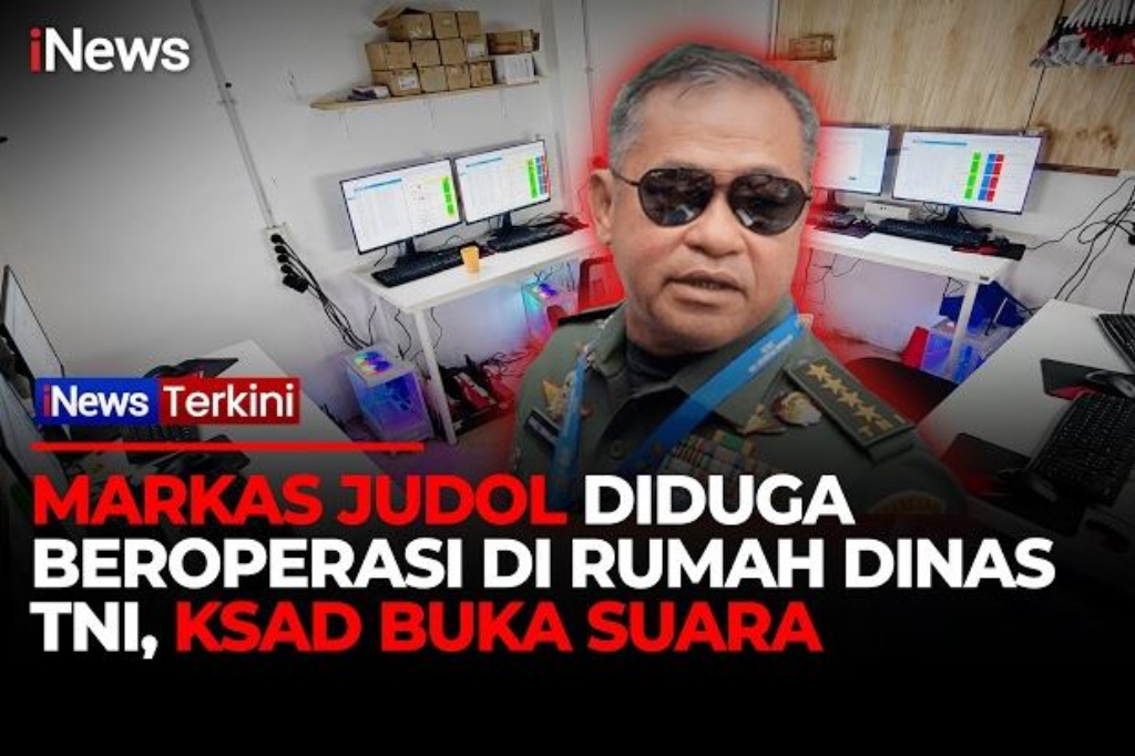 Viral Rumah Dinas TNI di Diduga Jadi Markas Judol, KSAD: Kita Tindak Tegas 