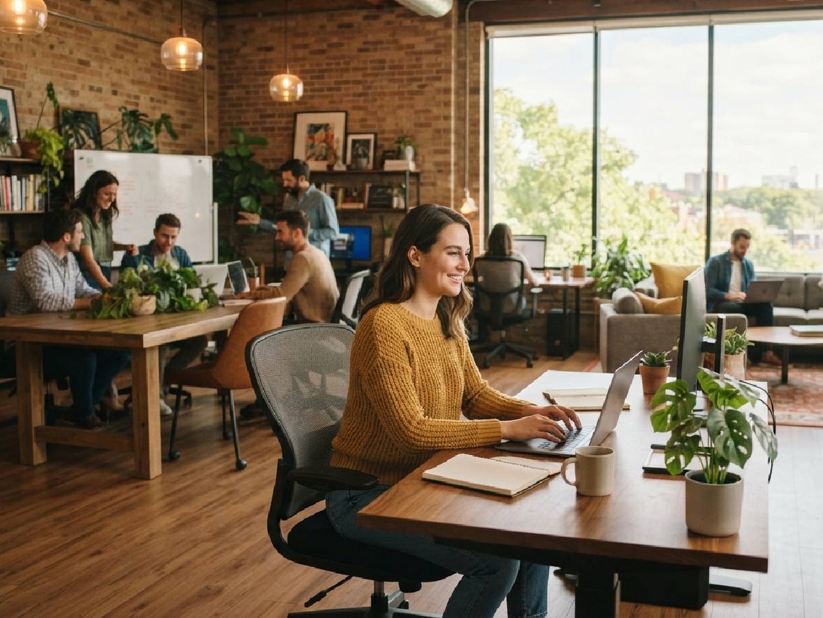 Kantor yang Nyaman dan Estetik Bikin Karyawan Produktif? Ini Faktanya!