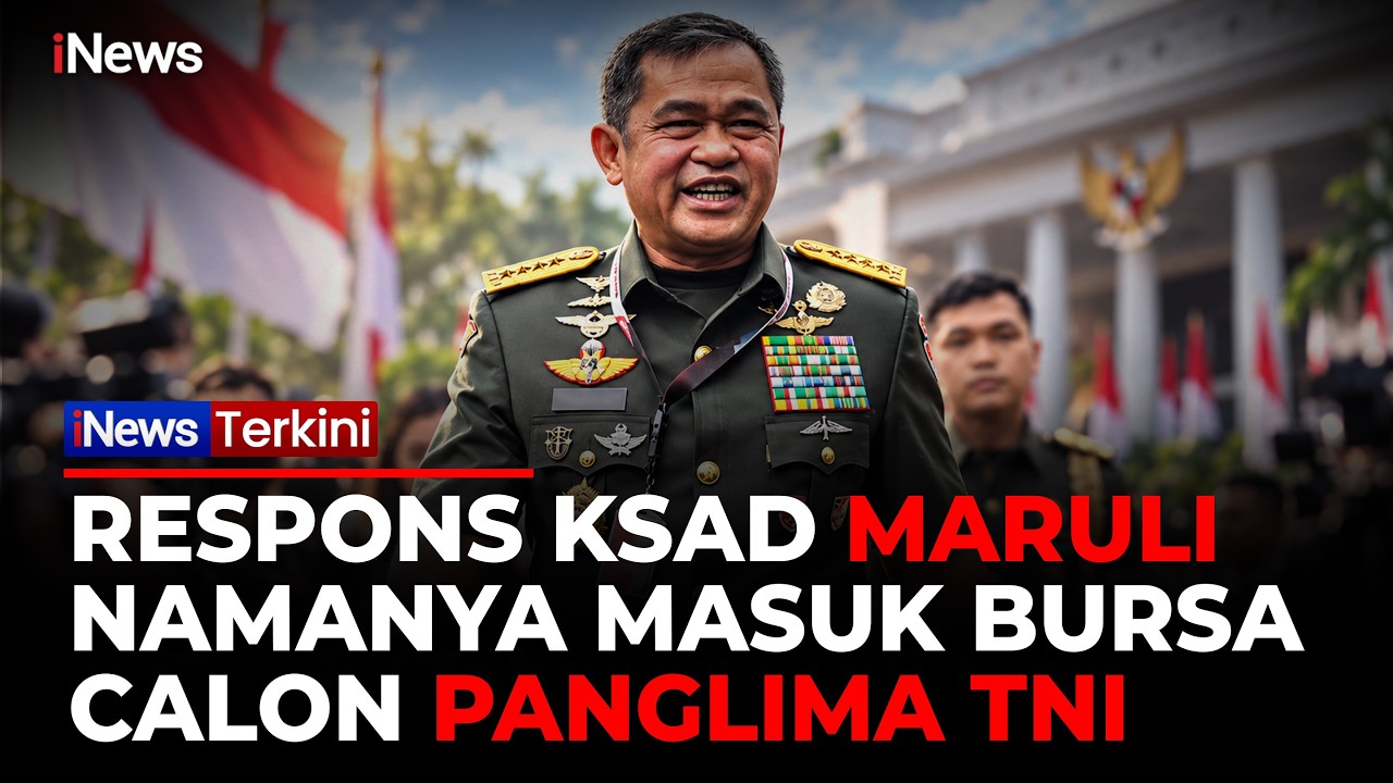 Disebut Masuk Bursa Panglima TNI, Ini Respons KSAD Jenderal Maruli Simanjuntak