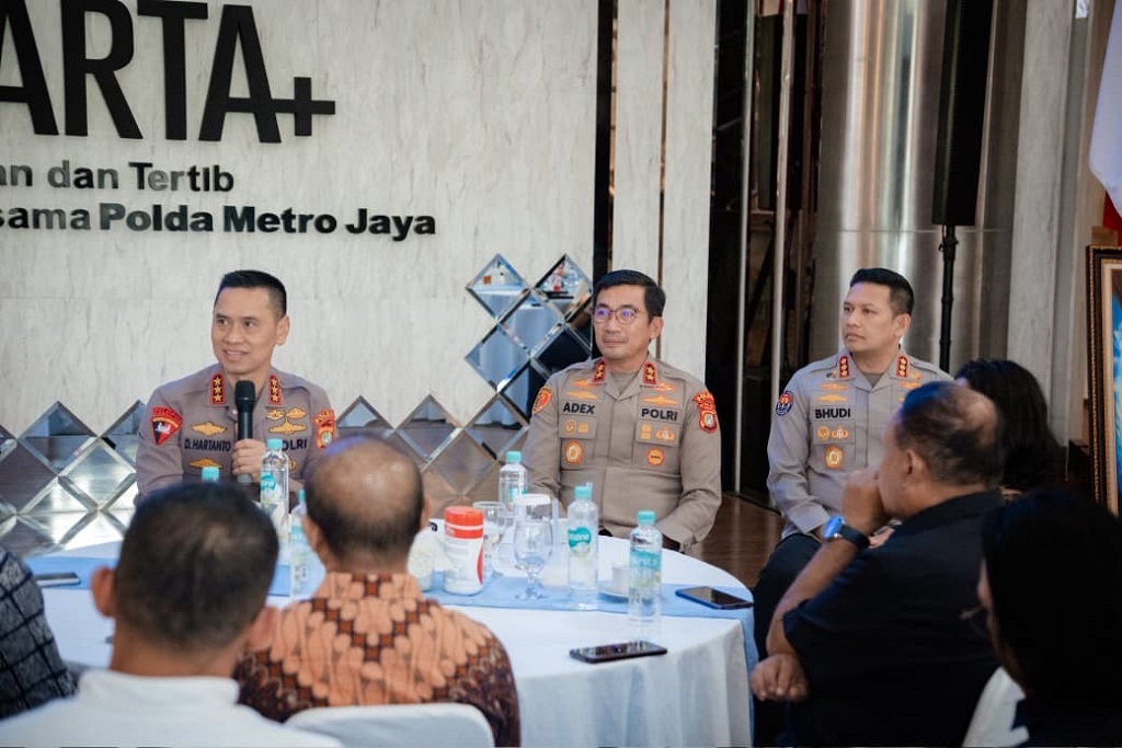 Bertemu Para Wartawan, Kapolda Metro Jaya Dengarkan Aspirasi untuk Tingkatkan Pelayanan Polisi