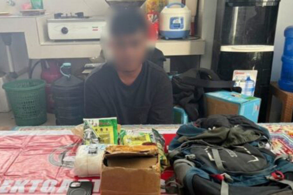 Bawa Sabu 2,1 Kg, Pria Asal Tarakan Ditangkap Polisi di Kutai Timur