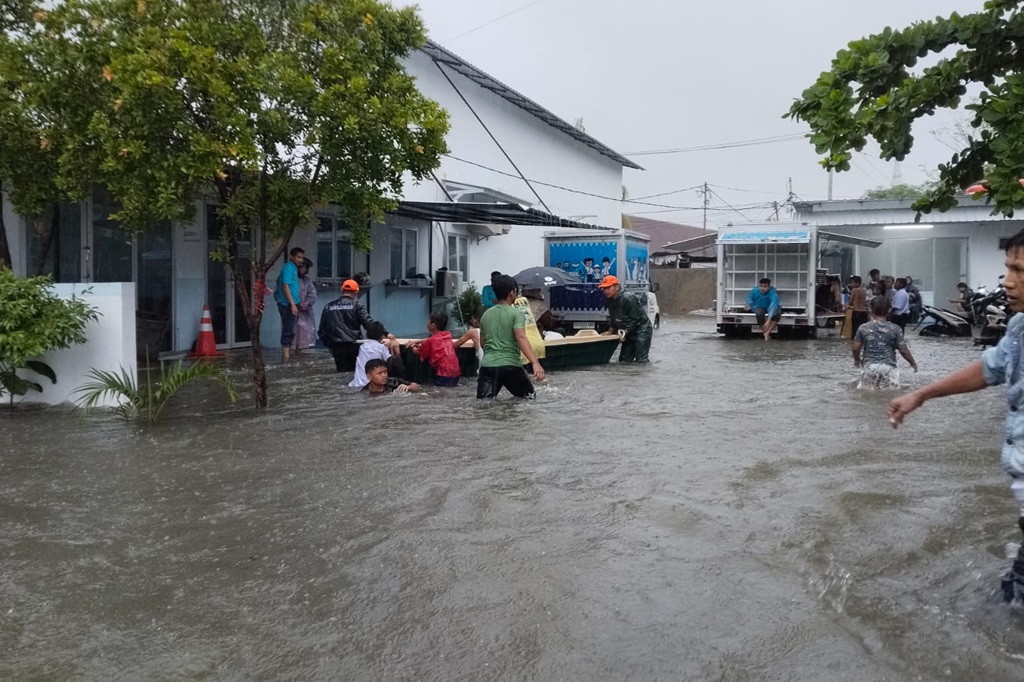 BPBD: Banjir Padang Rendam 120 Rumah, 498 Jiwa Terdampak