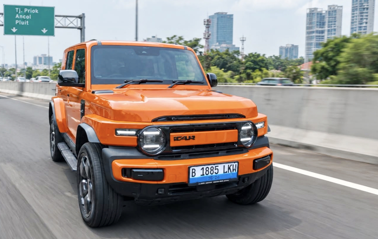 Menjajal SUV Listrik Berdesain Unik iCar V23, Begini Sensasinya