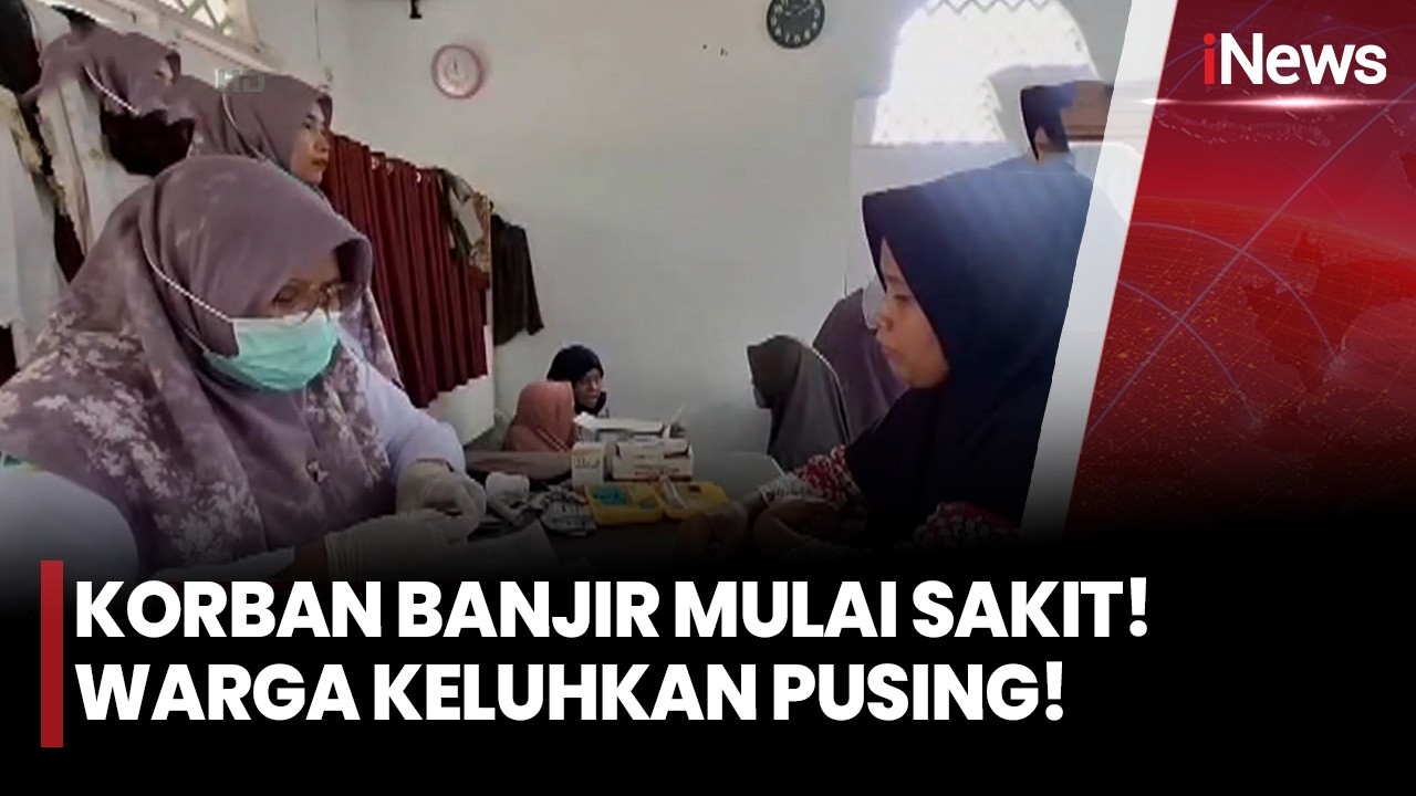 Kondisi Kesehatan Warga Padang Memburuk Pasca-Banjir Bandang, Didera Pusing dan Stres