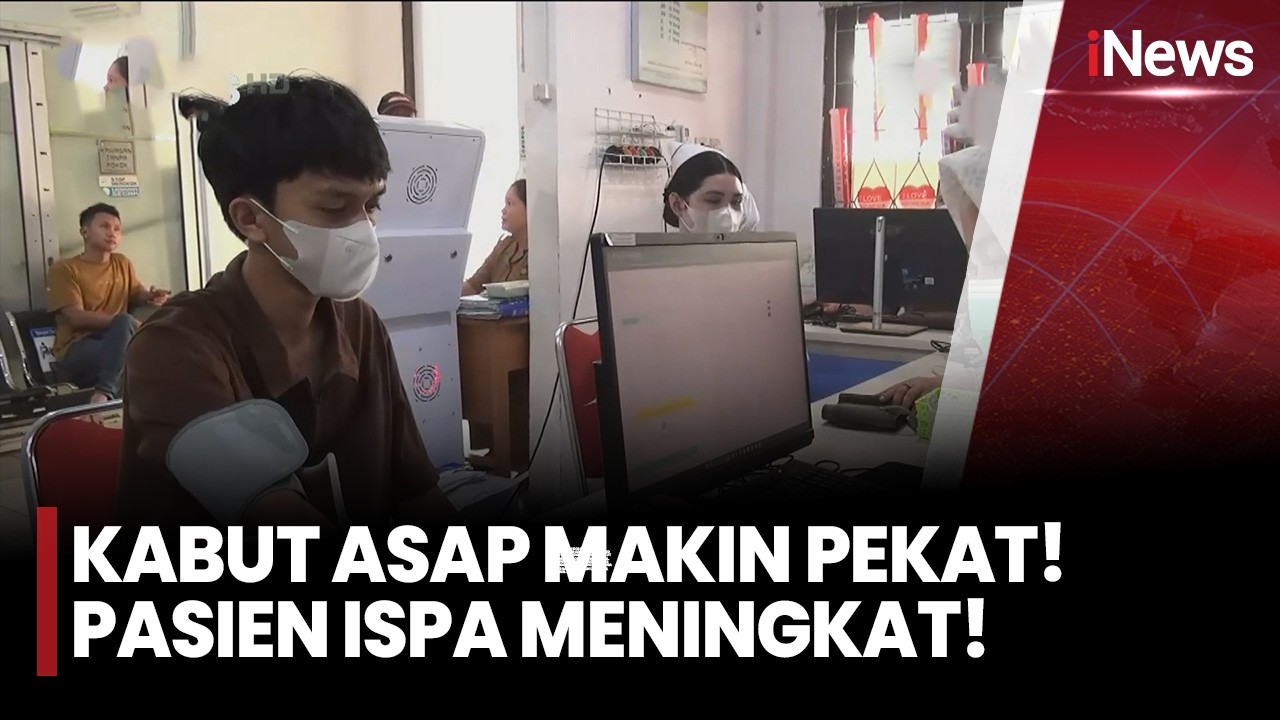 Palangka Raya Dikepung Asap Pekat, Kasus ISPA Kian Mengkhawatirkan