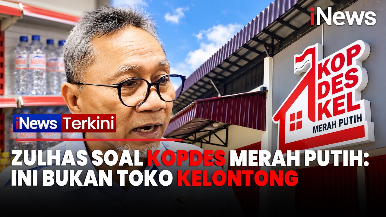 Zulhas Tegaskan Kopdes Merah Putih Bukan Warung Kelontong, Harus Jadi Penggerak Ekonomi Desa