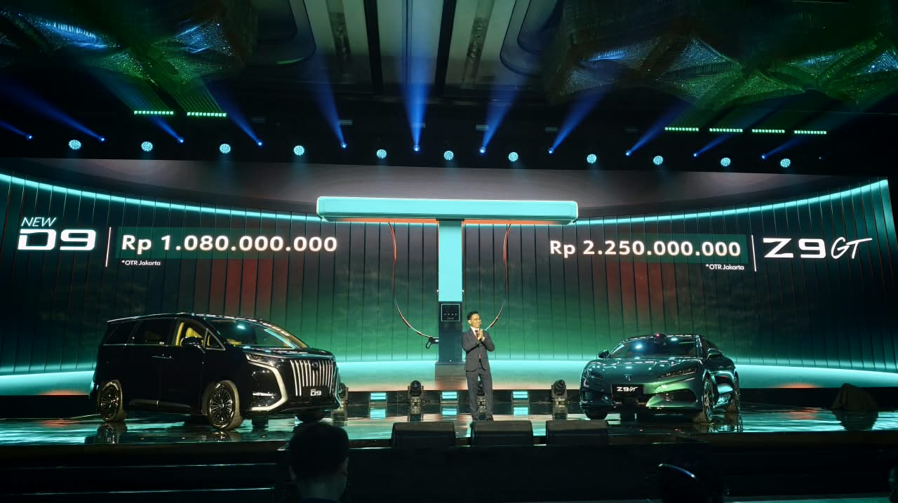Mobil Listrik Danza New D9 dan Z9GT Meluncur di Indonesia, Intip Spesifikasi dan Harganya