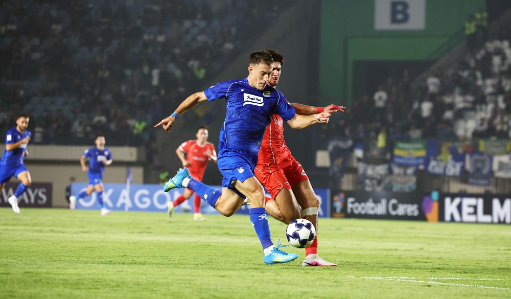 Persib Ungguli Viettel FC 1-0 di Babak Pertama, Mariano Peralta Cetak Gol Penalti