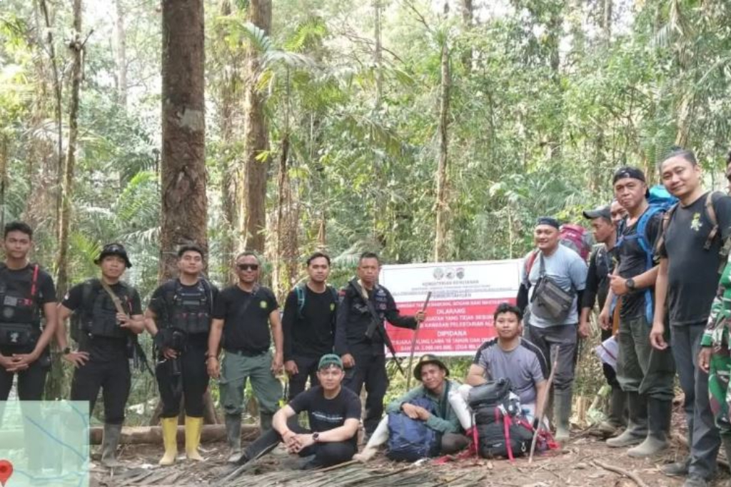 Operasi Gabungan! Tambang Emas Ilegal di Taman Nasional Bogani Bolsel Ditertibkan