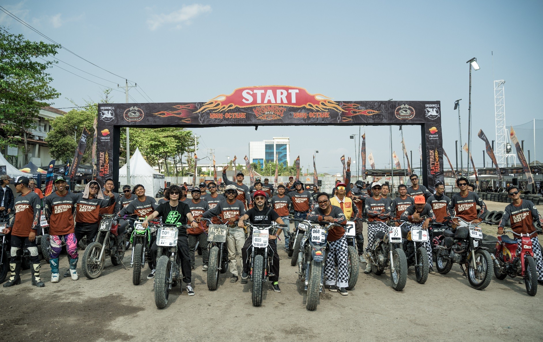 Komunitas Motor dari Berbagai Genre Flat Track hingga Chopper Tumplek di Kustomfest 2026