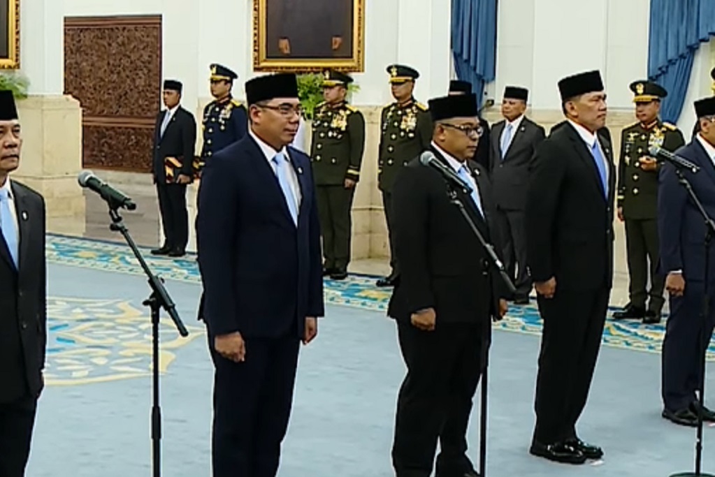 Prabowo Lantik Alim Setiawan Slamet Jadi Wamentan, Maulana Bungaran Wamen Imipas