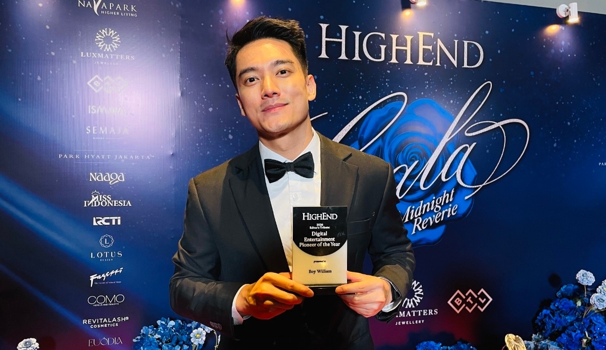 Boy William Raih Penghargaan HighEnd Magazine, Kenang Awal Karier di HighEnd Teen