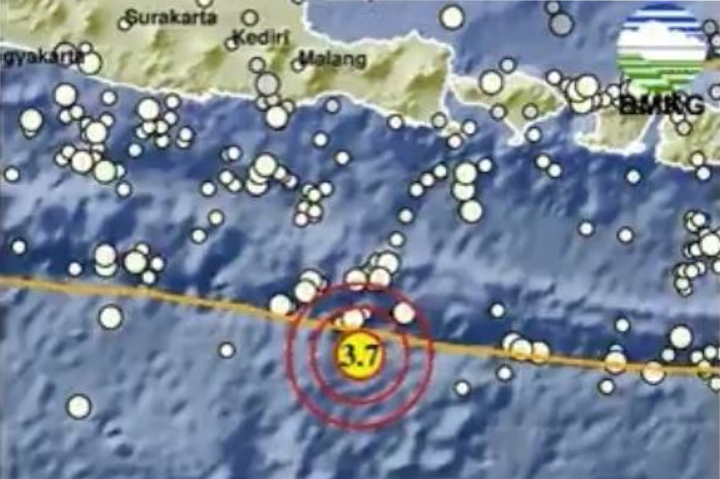 Gempa Hari Ini Guncang Kuta Selatan Badung Bali, Cek Kekuatan Magnitudonya!