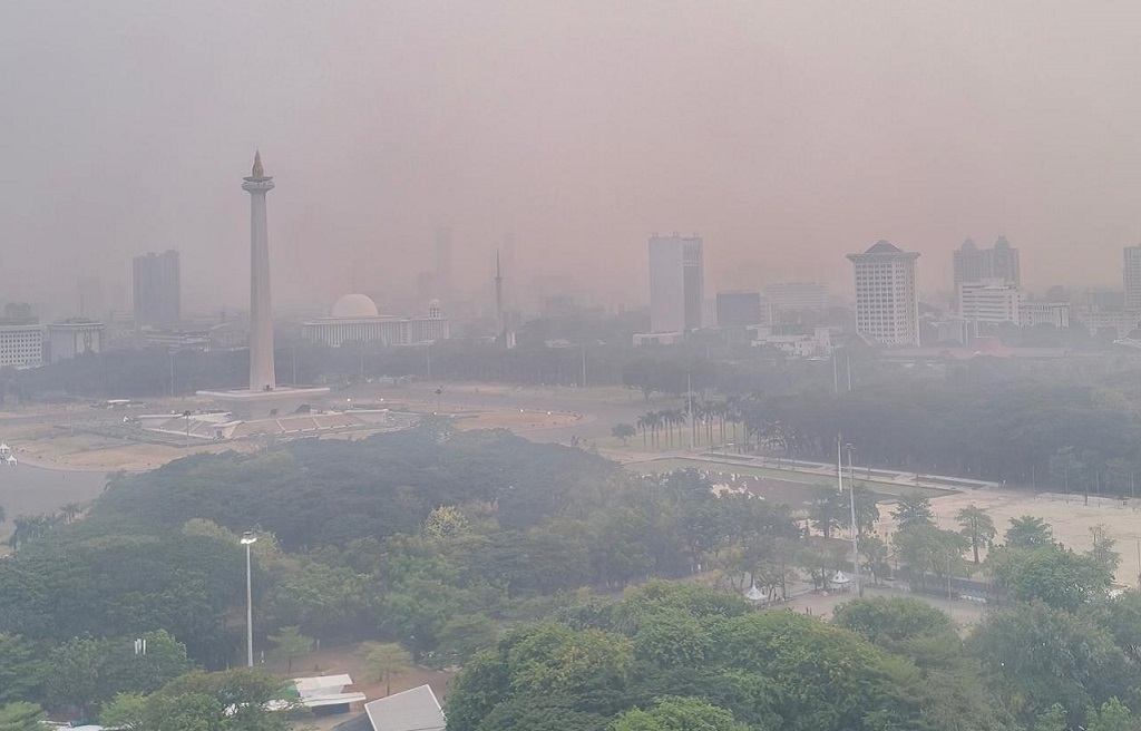BMKG: Asap Karhutla Sudah Masuk Jakarta