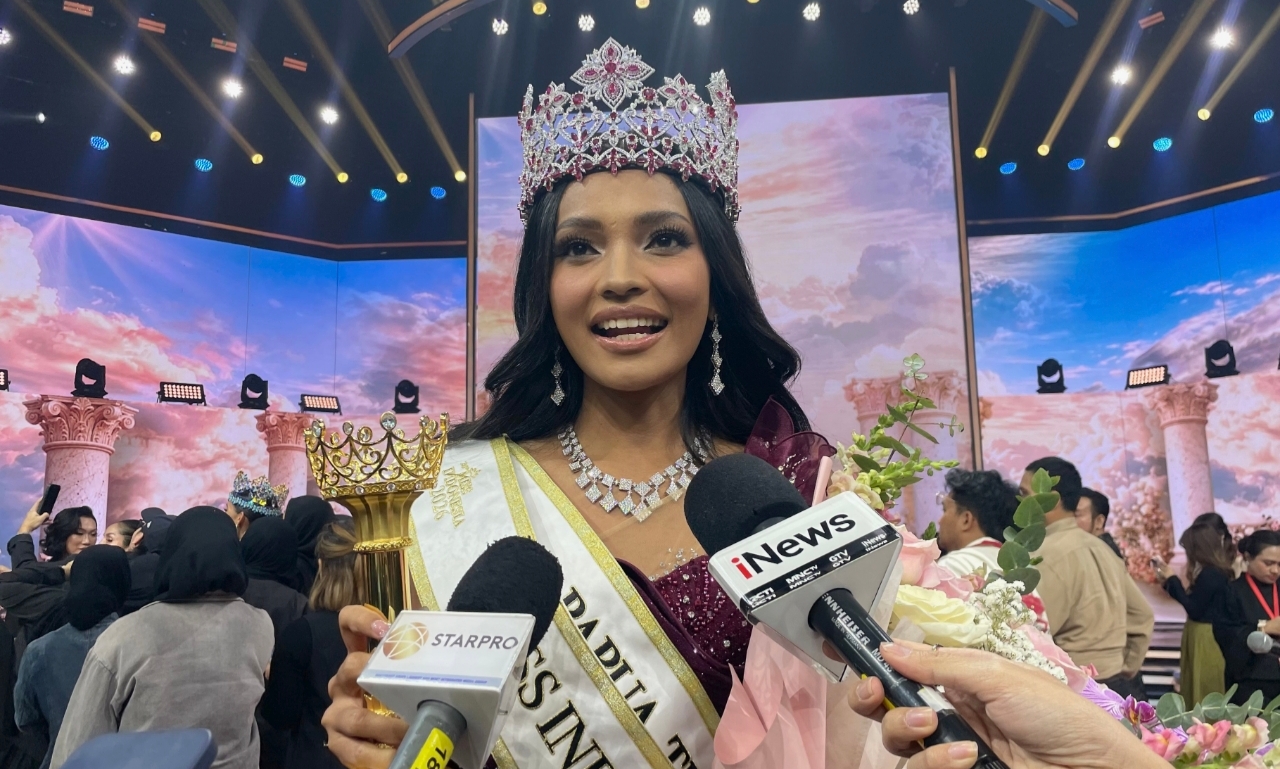 Alda Callista Terharu Dinobatkan sebagai Miss Indonesia 2026, Tak Menyangka Dapat Banyak Dukungan