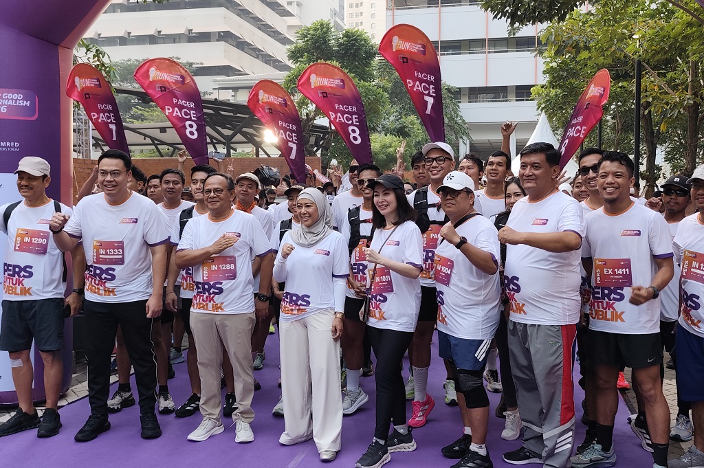 Forum Pemred Gelar Run For Good Journalism 2026, Kampanyekan Jurnalisme Berkualitas