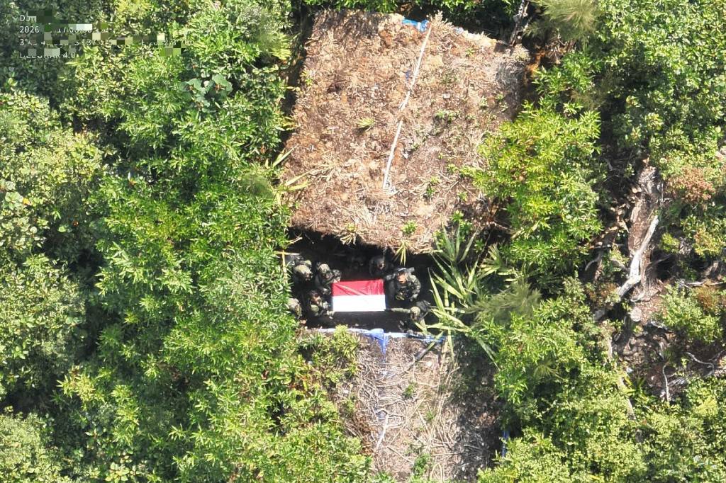 Satgas Damai Cartenz Sisir Hutan Intan Jaya, Temukan Honai Simpan Ratusan Selongsong Peluru
