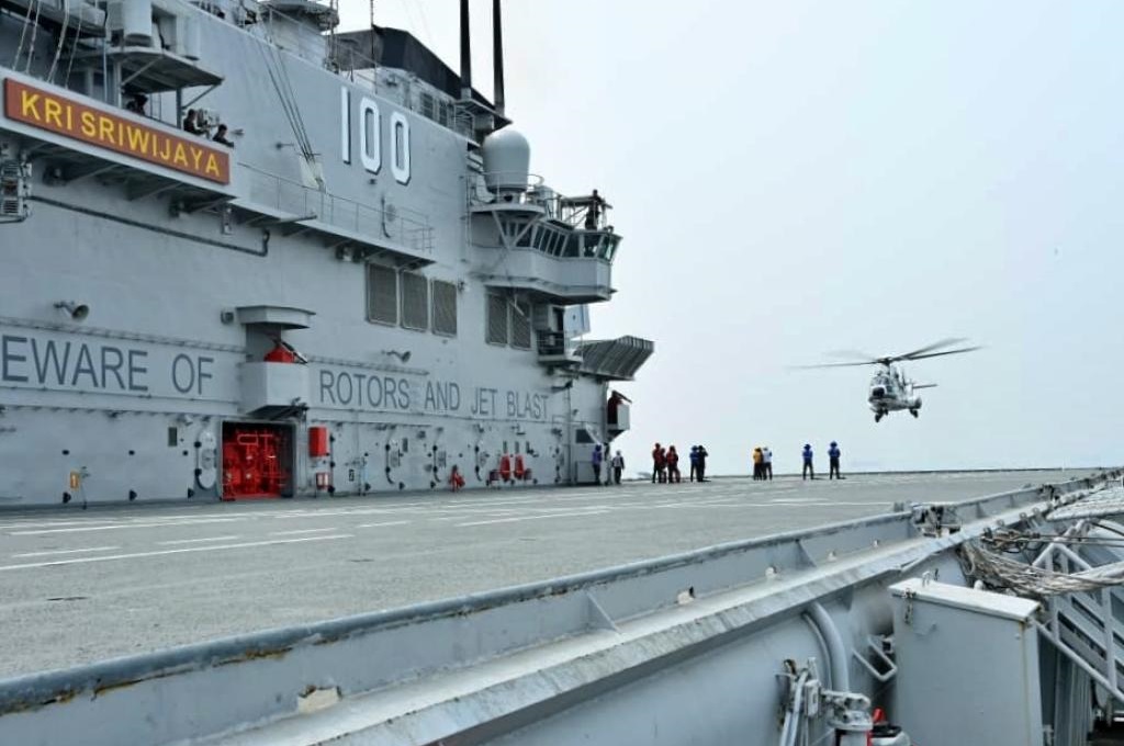 Kapal Induk Pertama RI KRI Sriwijaya Jadi Pangkalan Terapung Operasi Militer hingga Tanggap Bencana