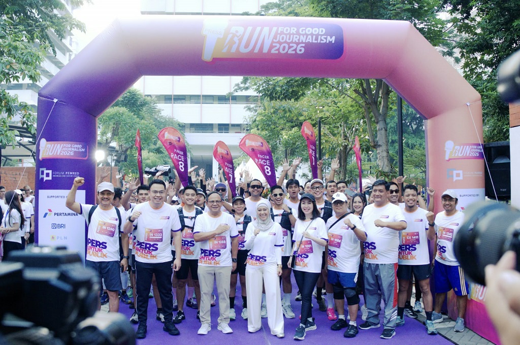 Forum Pemred Gelar Run for Good Journalism 2026, Menkomdigi: Pers Harus Tetap Sehat di Tengah Gempuran Tantangan