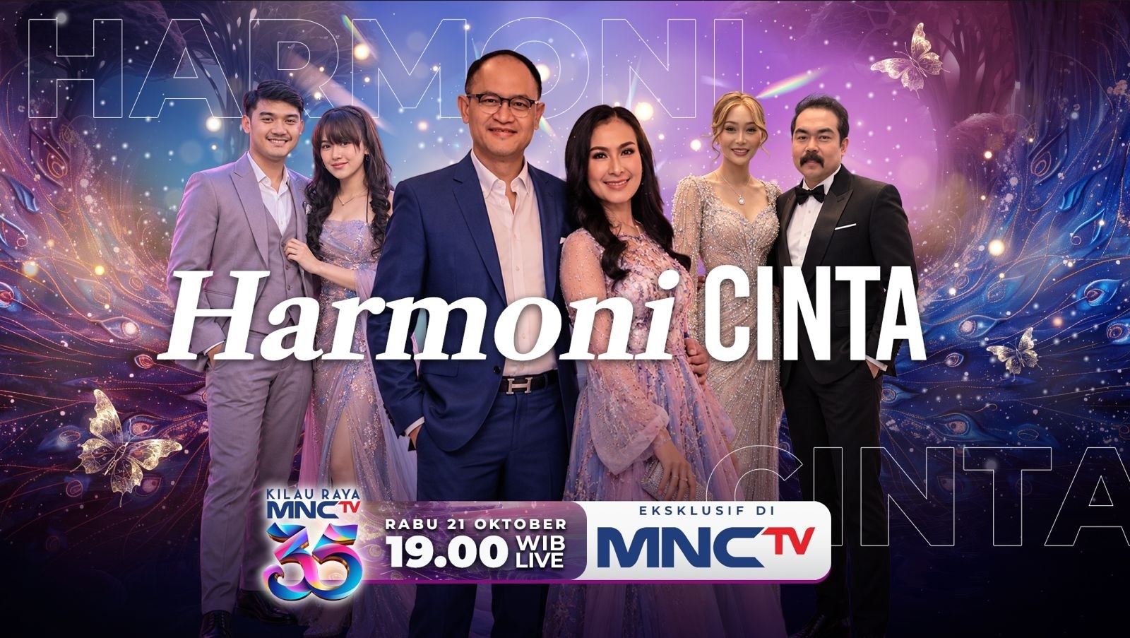 Kilau Raya MNCTV 35 : Momen Spesial Iis Dahlia, Inul Daratista, dan Happy Asmara Bersama Orang Terkasih di Harmoni Cinta