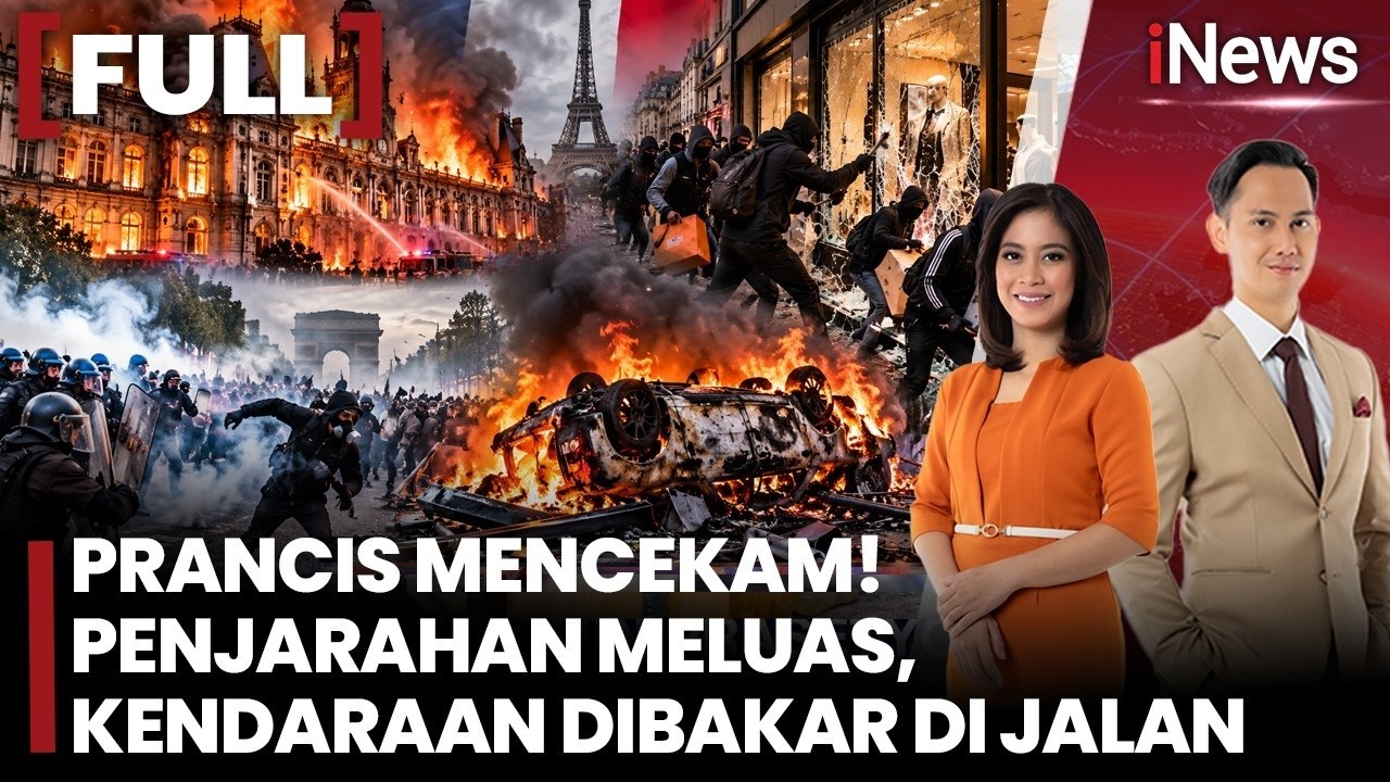 Prancis Mencekam, Balai Kota Dibakar dan Toko Mewah Dijarah akibat Protes Kenaikan Biaya Hidup
