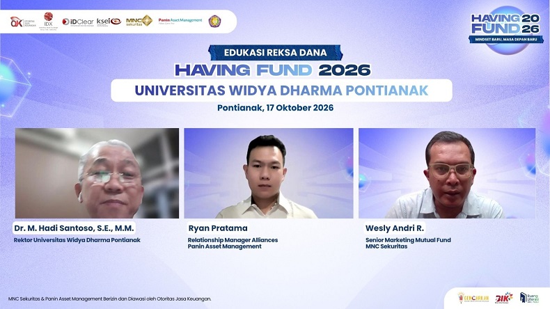 Having Fund 2026, MNC Sekuritas dan Panin AM Ajak Mahasiswa Pontianak Melek Investasi