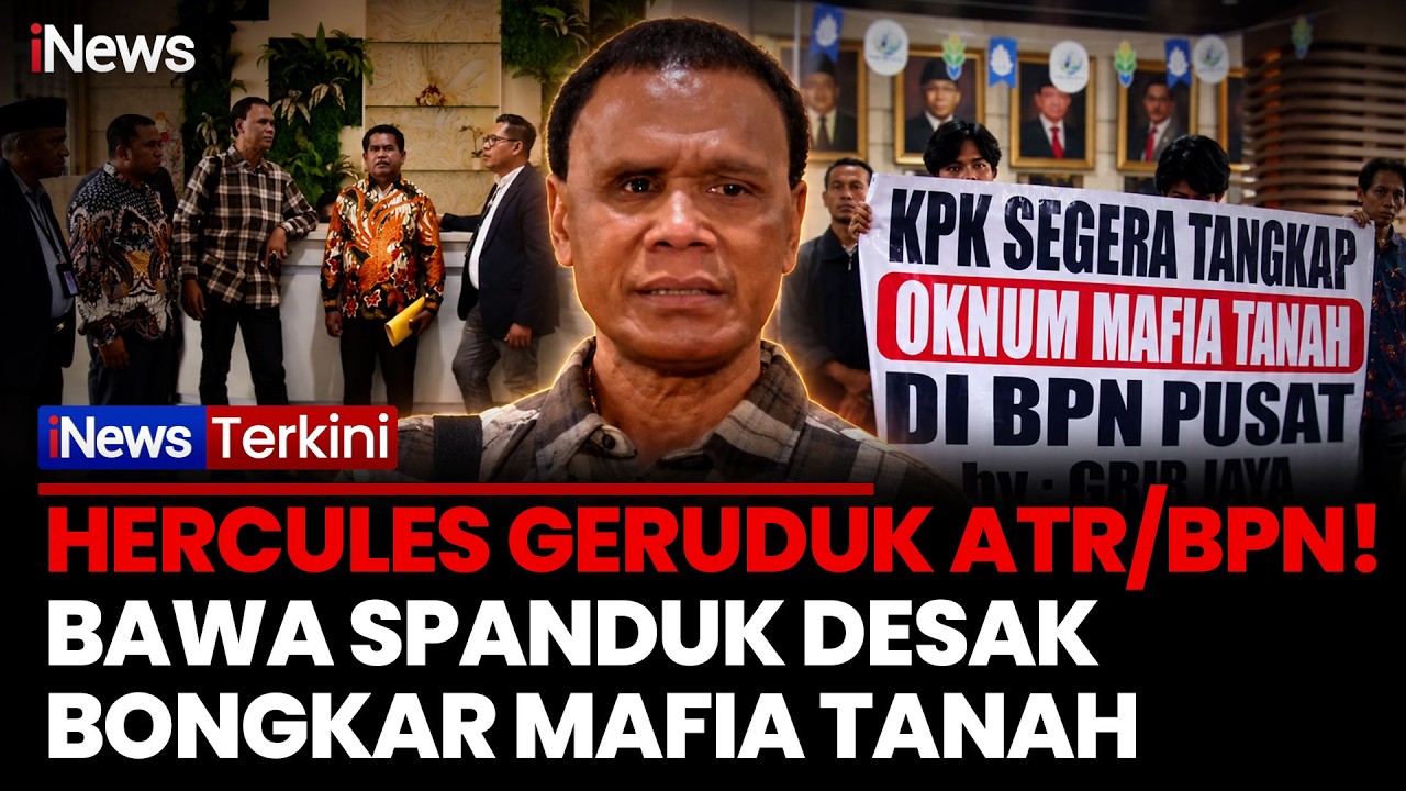 Hercules Datangi ATR/BPN, Desak KPK Tangkap Mafia Tanah dan Soroti Sengketa HGB Summarecon