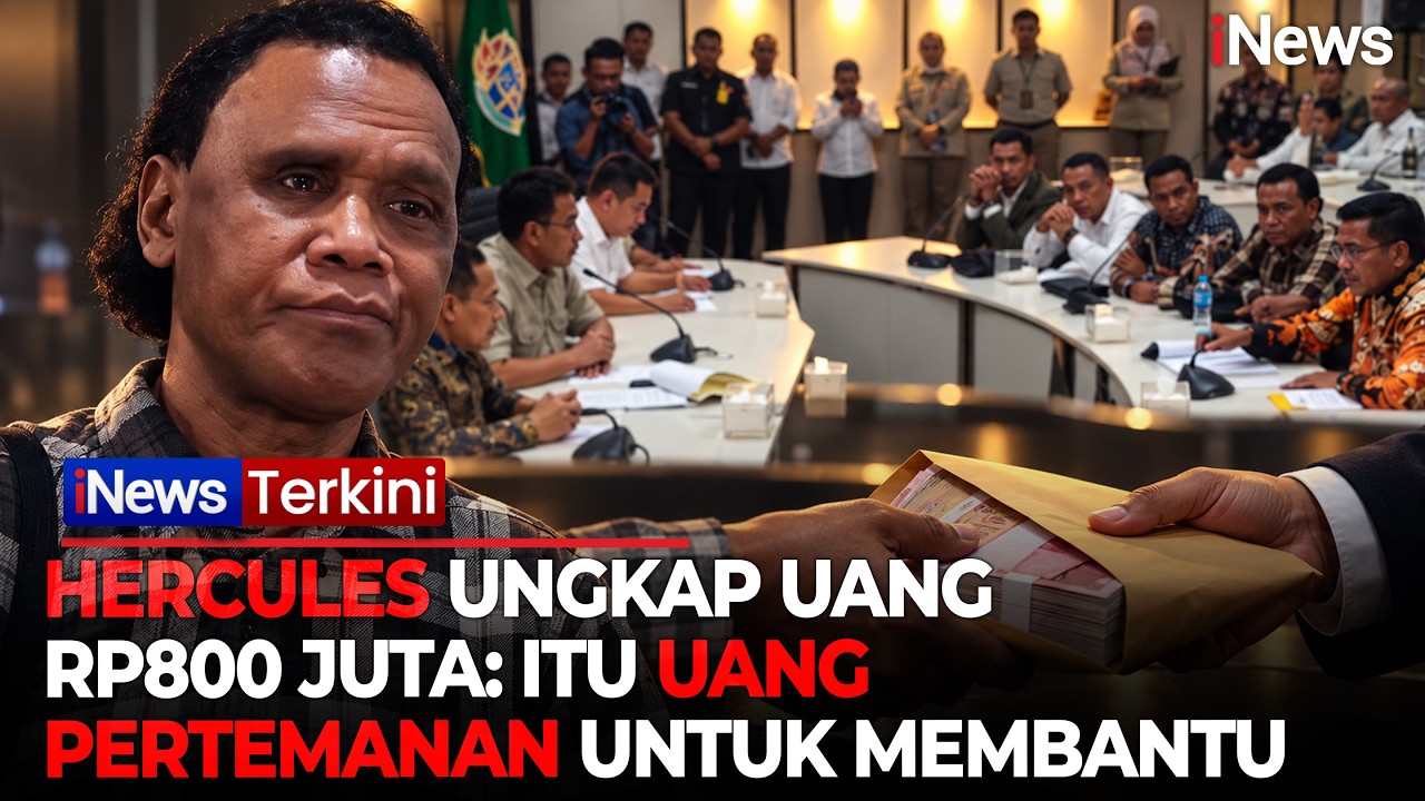 Hercules Buka Suara soal Uang Rp800 Juta yang Diserahkan ke KPK