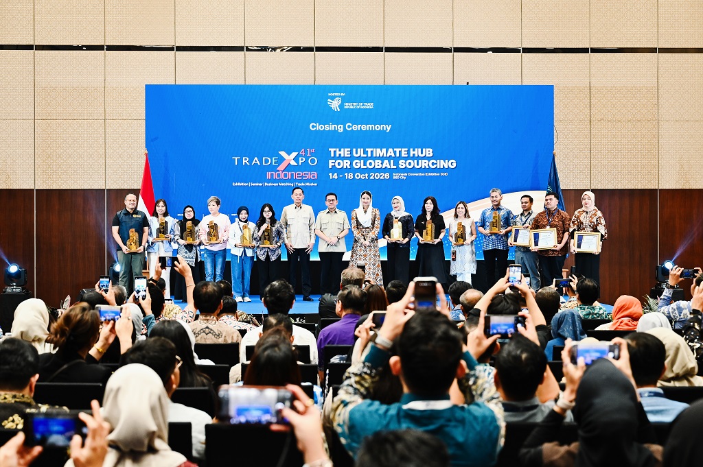 Mendag Busan Resmi Tutup TEI ke-41, Potensi Transaksi Capai 22,94 Miliar Dolar AS