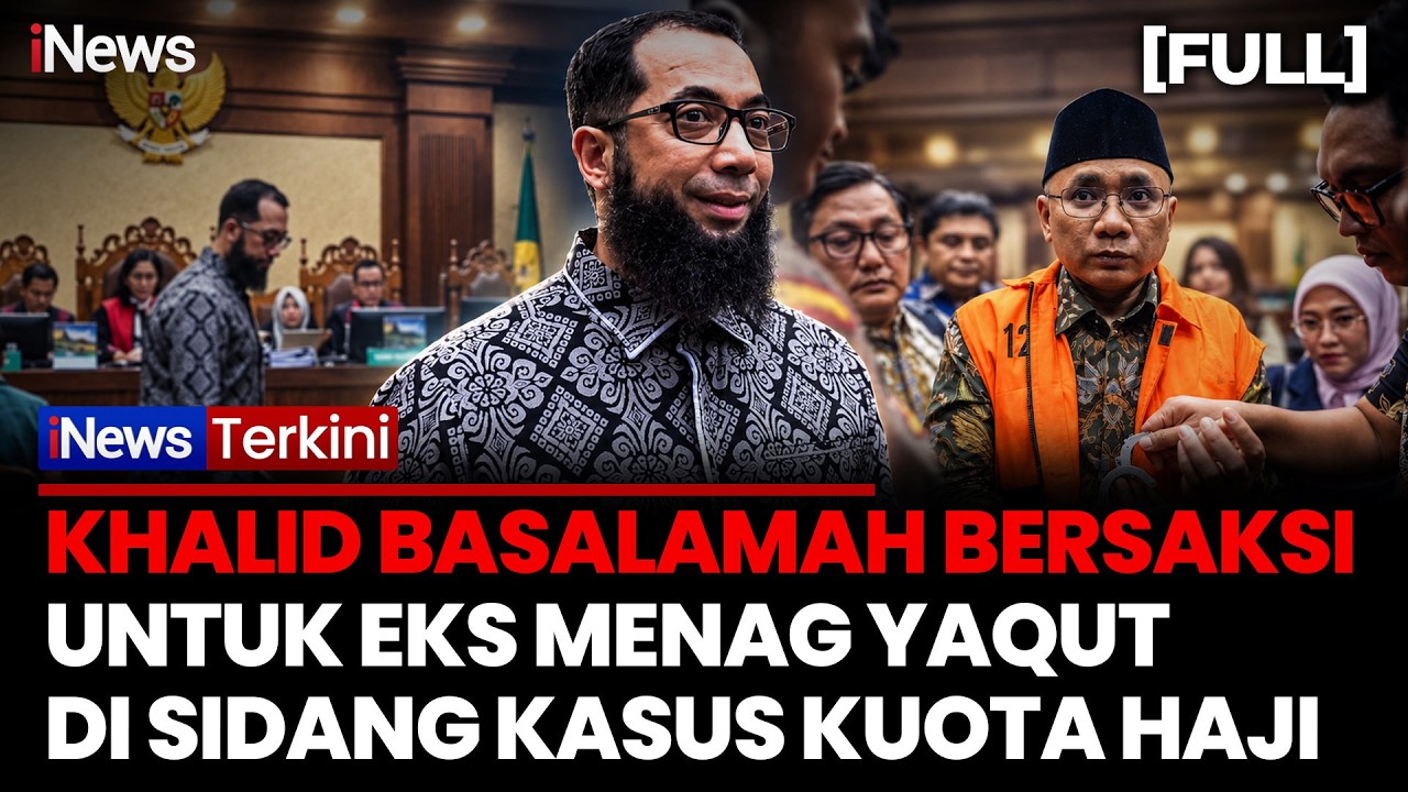 Ustaz Khalid Basalamah Bersaksi di Sidang Korupsi Kuota Haji Tambahan Gus Yaqut