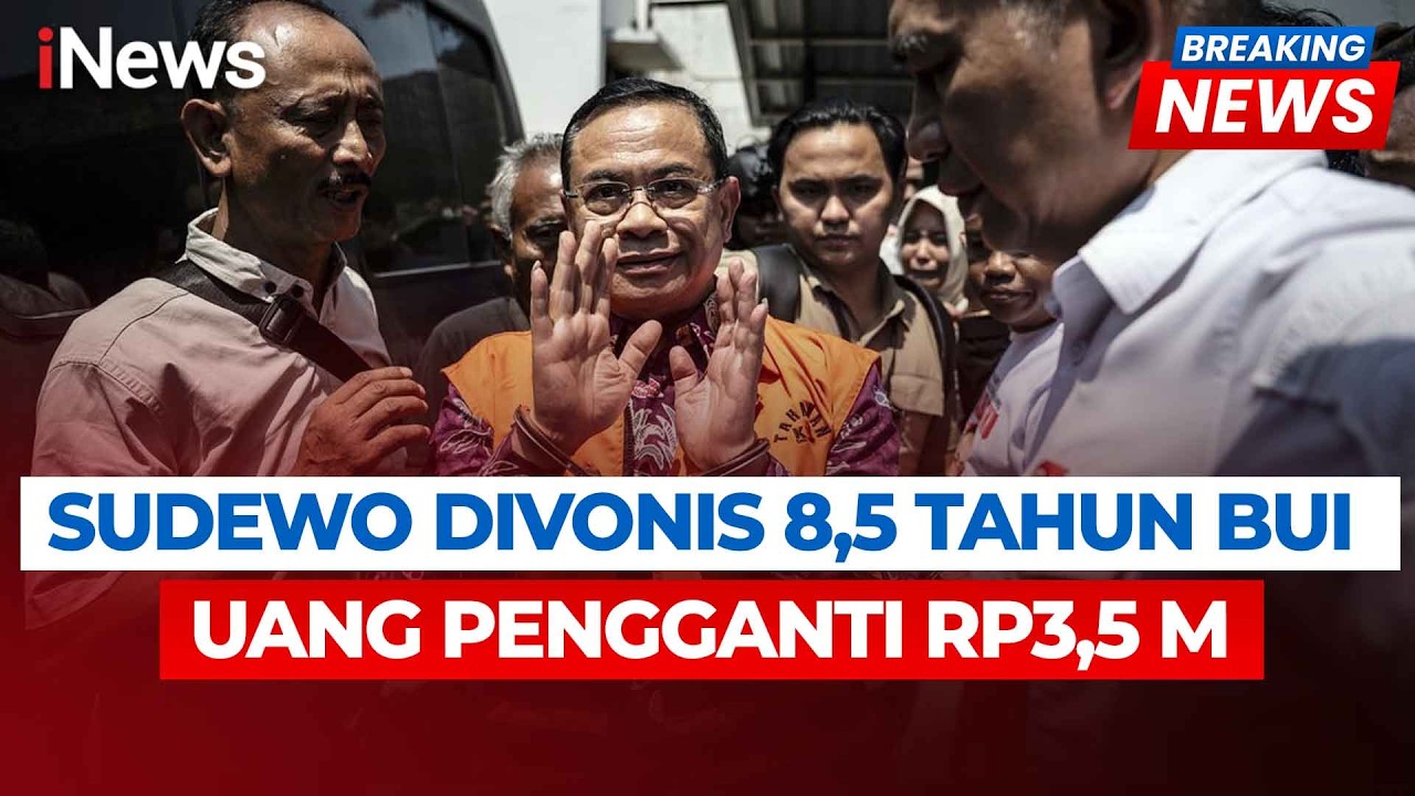 Eks Bupati Pati Sudewo Divonis 8,5 Tahun Penjara Kasus DJKA dan Perangkat Desa, Wajib Bayar Rp3,5 Miliar