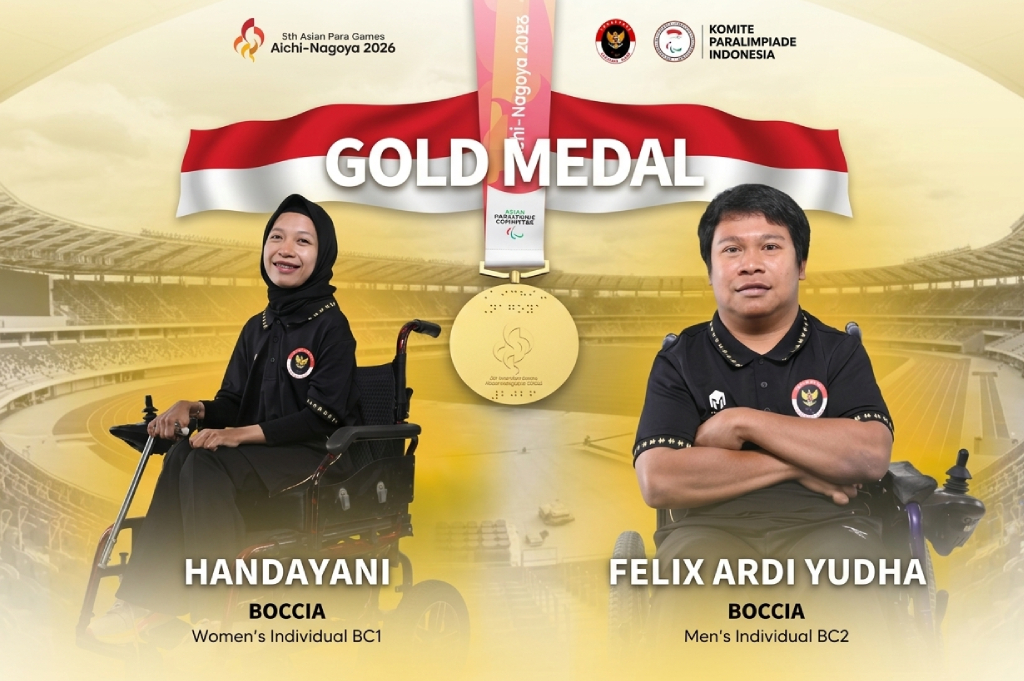 Timnas Boccia Indonesia Menggila di Asian Para Games 2026, Borong 3 Emas Sekaligus!