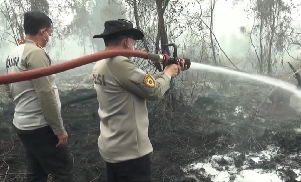 2 Korporasi dan Direktur Jadi Tersangka Karhutla di Kalteng, Terancam 10 Tahun Bui