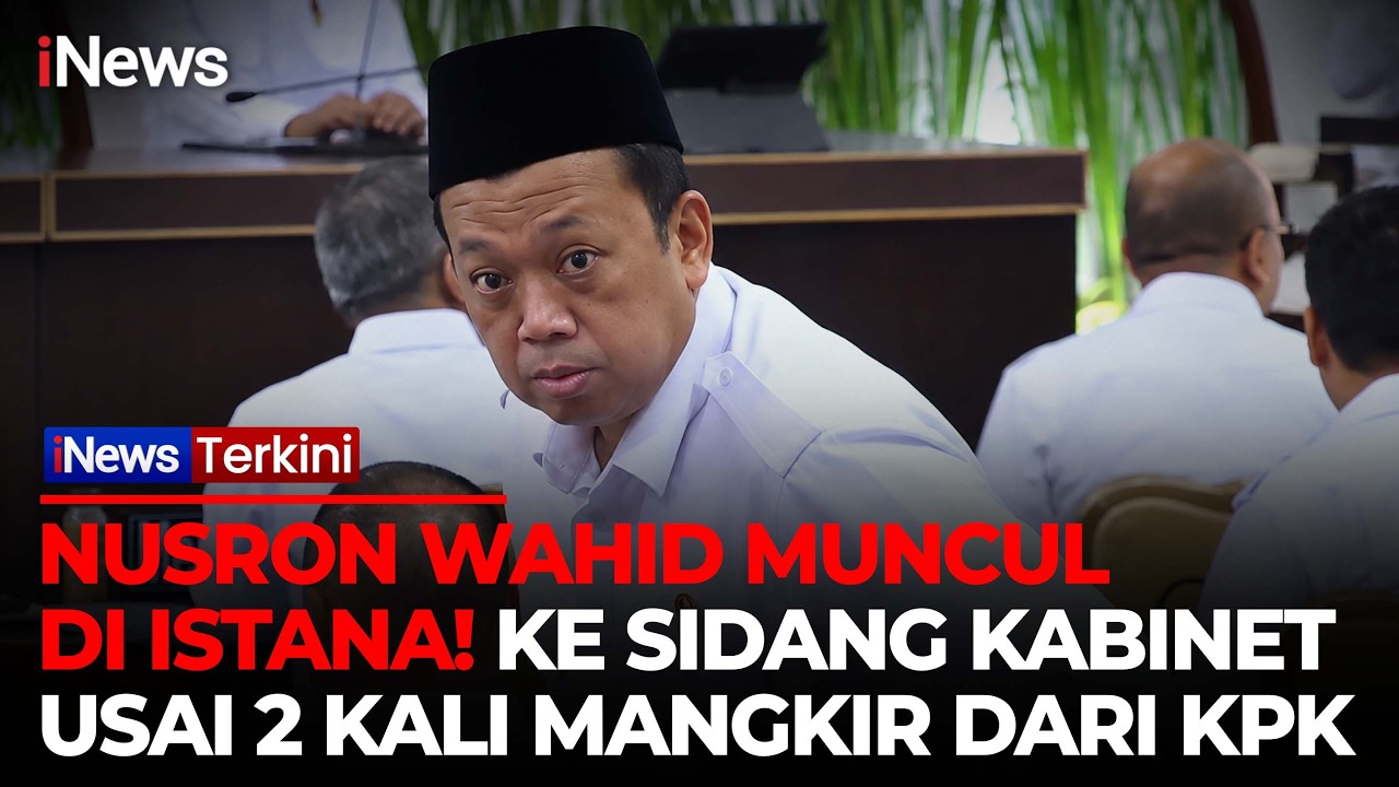 Di Tengah Sorotan KPK, Nusron Wahid Hadiri Sidang Kabinet Paripurna Dua Tahun Prabowo-Gibran