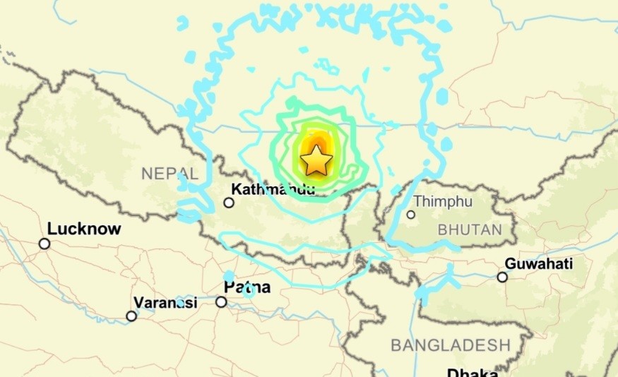 Breaking News: Gempa Magnitudo 7 Guncang Tibet China
