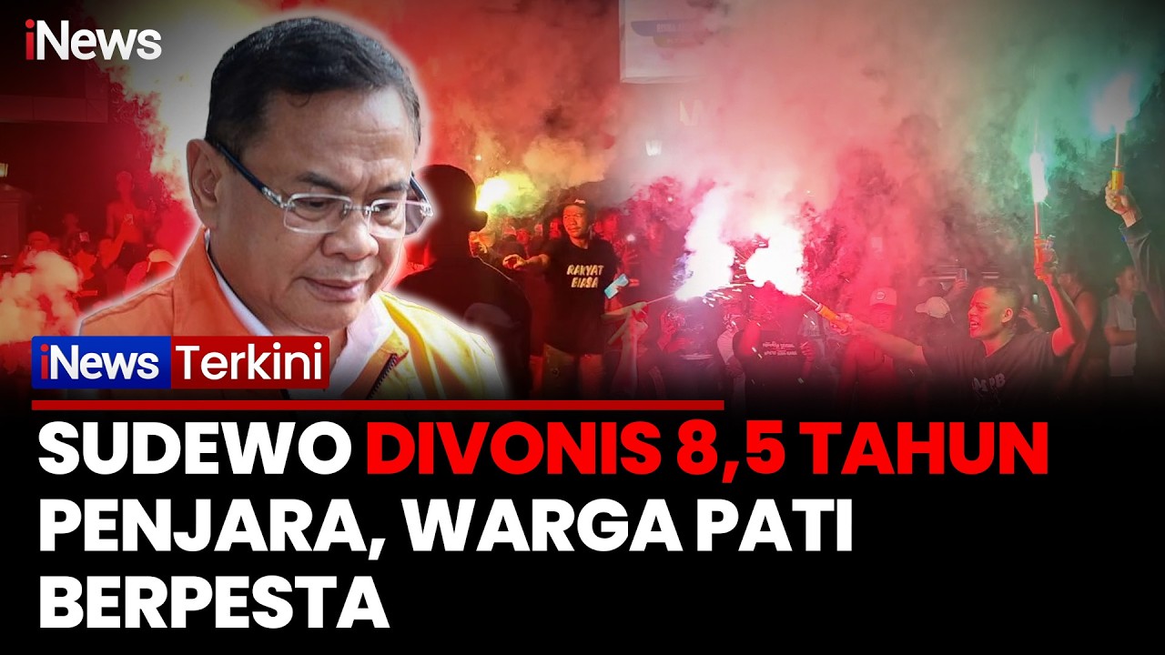Disambut Pesta Kembang Api, Vonis 8,5 Tahun Penjara Sudewo Disebut Kemenangan Rakyat Pati