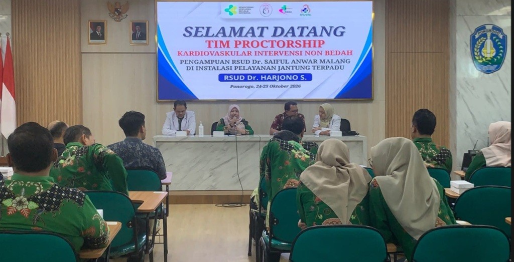 RSUD dr Harjono Ponorogo Resmikan Layanan Kateterisasi dan Pemasangan Ring Jantung
