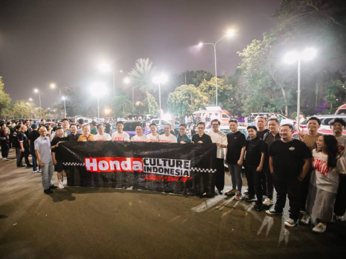 Keseruan Honda Culture Indonesia Night Meet Up, Bukan Cuma Pamer Mobil!