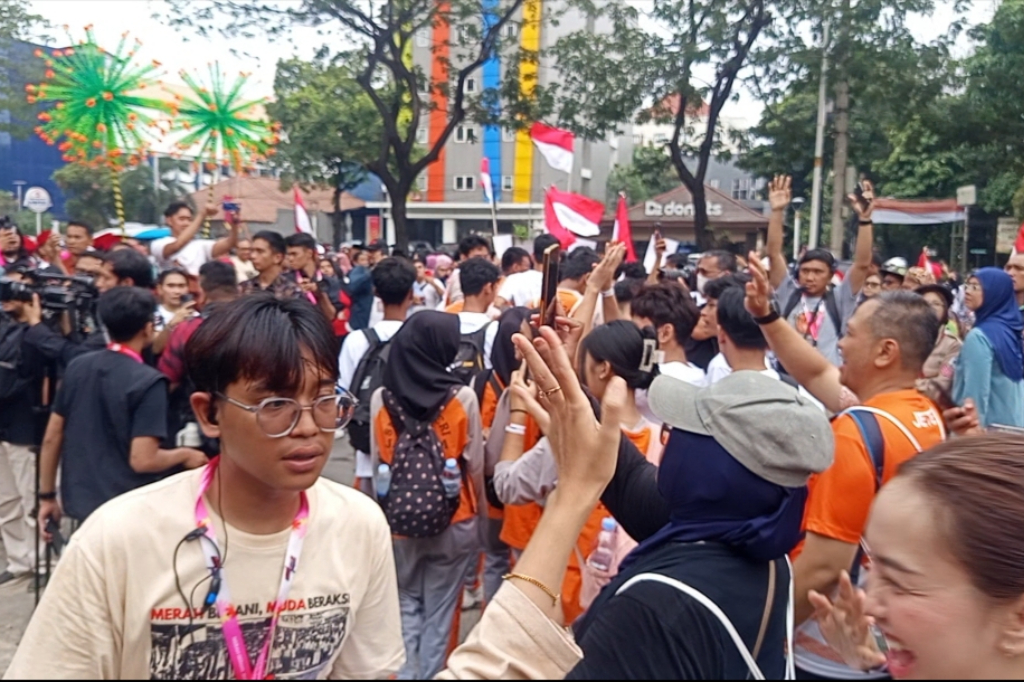 Napak Tilas Sumpah Pemuda Bareng PDIP, Ratusan Anak Muda Bawa Sejumlah Tuntutan