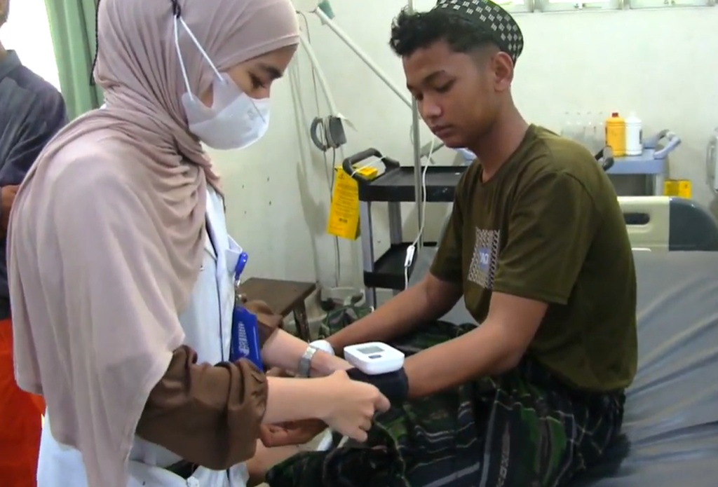 Puluhan Santri Keracunan usai Santap Nasi Bungkus dari Pemkab Deliserdang
