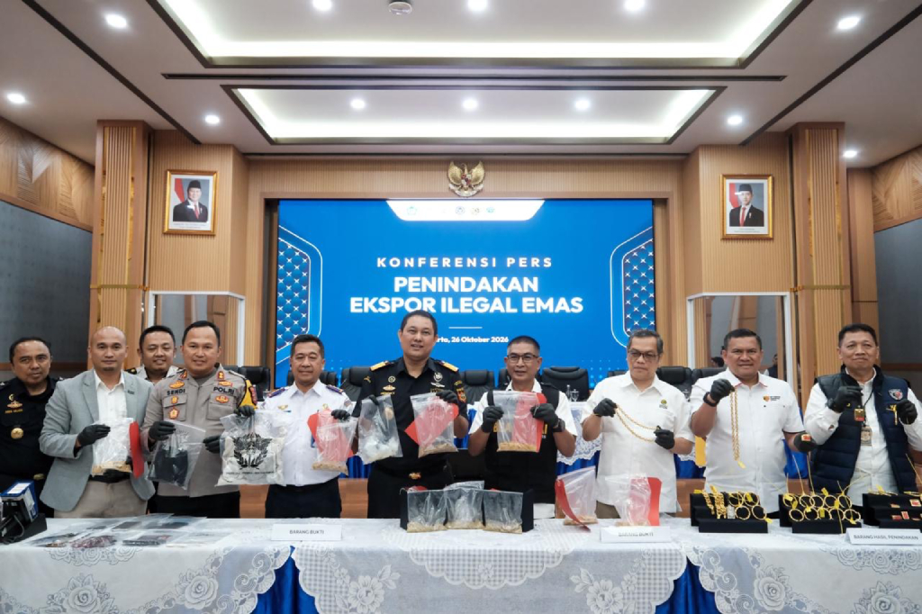 Bea Cukai Gagalkan Penyelundupan Emas Ilegal Senilai Rp61 Miliar, Hendak Dibawa ke Luar Negeri