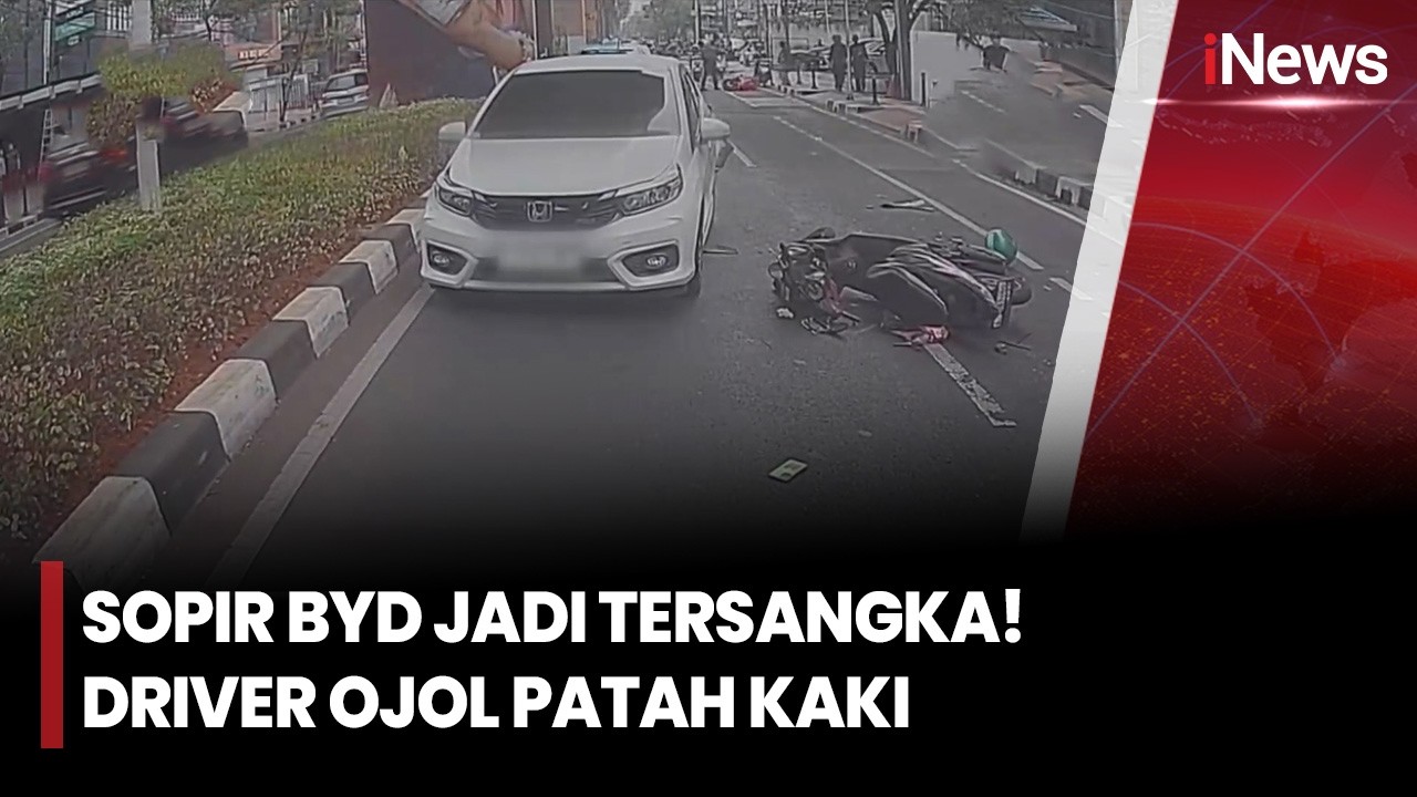 Sempat Hendak Kabur Usai Lindas Ojol, Sopir Mobil Listrik di Kebayoran Baru Akhirnya Tersangka